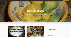 Desktop Screenshot of lazyvegan.chroniclife.com